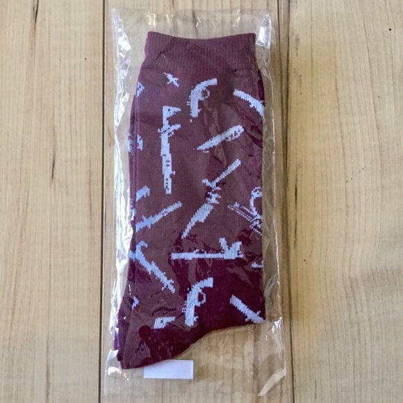 NWT The Walking Dead ‘Weapons Business’ Socks! - Picture 2 of 5